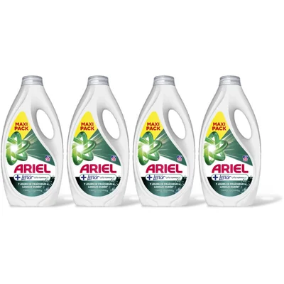 Ariel Vloeibaar+ touch lenor unstop wsmddl 4pk