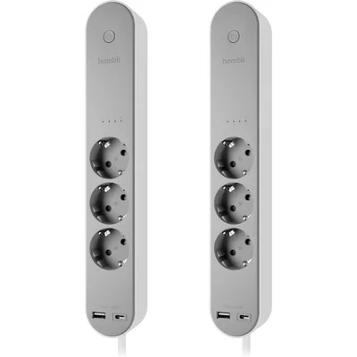 Hombli 2x Smart power strip eu
