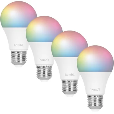 Hombli 4x Smart bulb cct+rgb