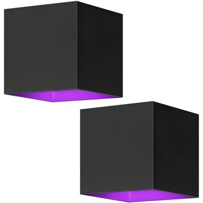 Hombli 2x Smart wall light black
