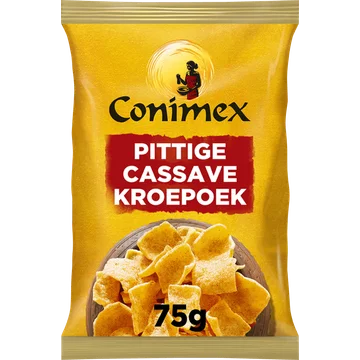 Conimex Kroepoek Pittige Cassave 75 g