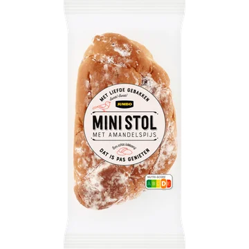 Jumbo Mini Stol met Amandelspijs 100 g