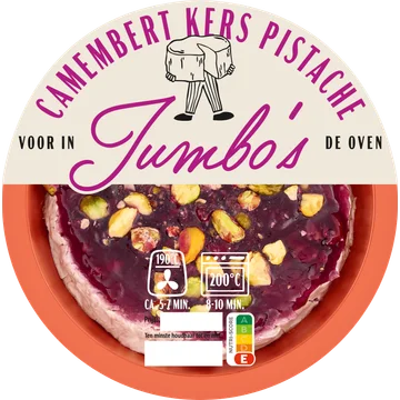Jumbo's Camembert Kers Pistache Kaas 180 g