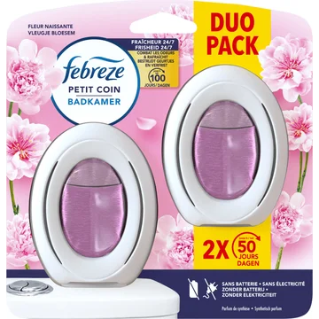 Febreze Badkamer Luchtverfrisser 2 Stuks