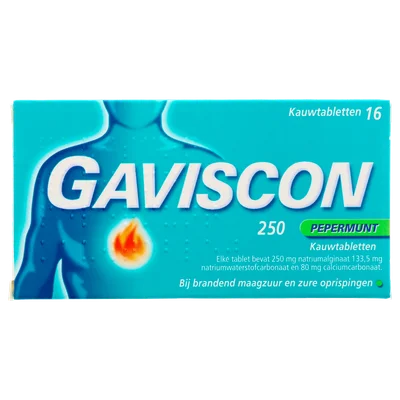 Gaviscon Maag tabletten pepermunt