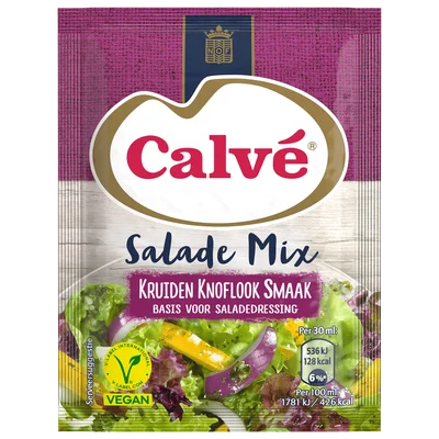 Calvé Salade Mix Kruiden Knoflook