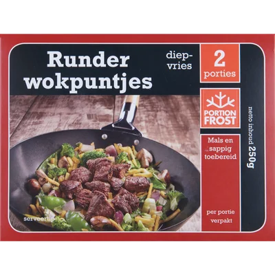 Portion Frost Runderwokpuntjes
