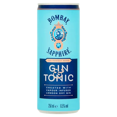 Bombay Sapphire & tonic