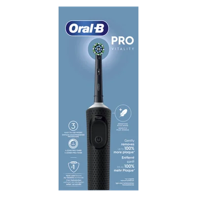 Oral-B vitality Pro Protect Cross Clean zwart