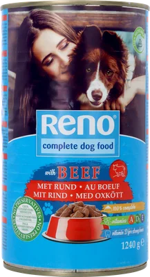Reno Hondenvoer rund-gevogeltepasta in saus