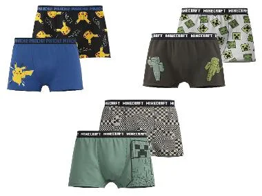 Set van 2 kinder boxers - Minecraft of Pokémon