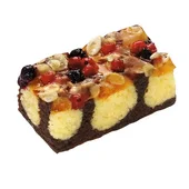 Spar chocolade woudvruchten cake