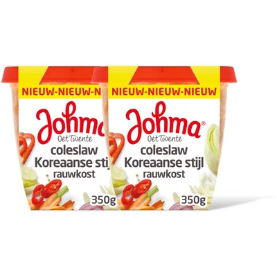 Johma Coleslaw Koreaanse rauwkost 2-packb