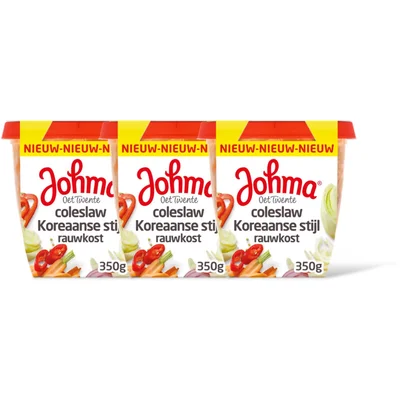 Johma Coleslaw Koreaanse rauwkost 3-packb