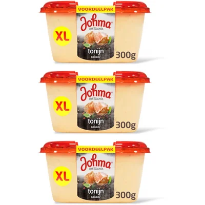 Johma Tonijnsalade voordeelpak 3-packb