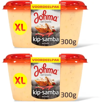 Johma Kip-samba salade XL voordeelpak 2-packb