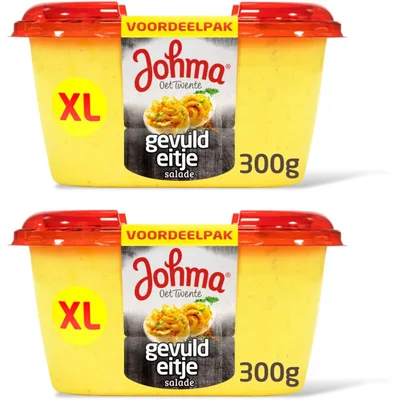 Johma Gevuld eitje salade XL 2-packb