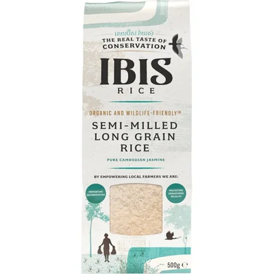 Ibis Rice Semi-milled long grain rice