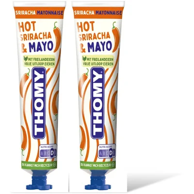 Thomy Hot sriracha & mayo 2-pack