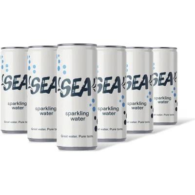 SEA Water Sparkling water 6-pck