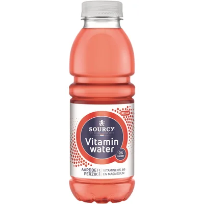 Sourcy Vitaminwater aardbei perzik