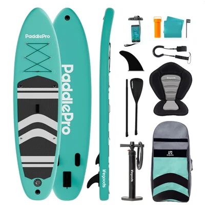 Lifegoods Sup board allround with seat mint green