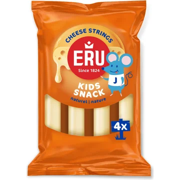 ERU Kids Snack Smeerkaas 45+ in Losse Porties van 21 g