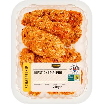 Jumbo Kipsticks Piri Piri Scharrelkip 250 g