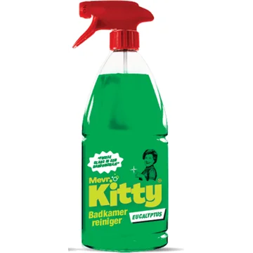 Mevr Kitty Badkamerreiniger Spray 1L