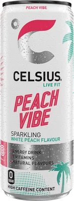 Celsius Peach vibe