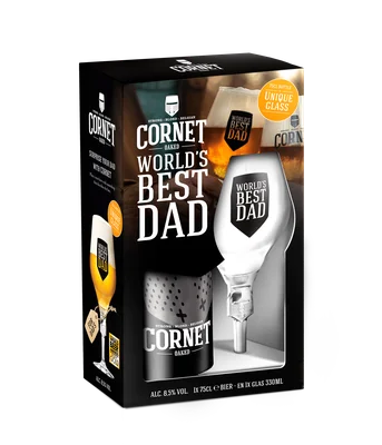 Cornet Oaked Box Bot 6x1x75 Gift + Gla