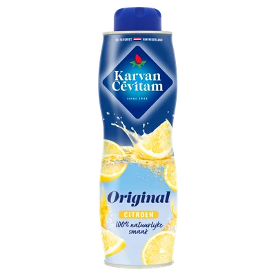 Karvan Cevitam Limonadesiroop citroen