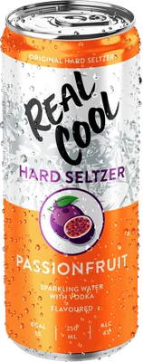Hard seltzer passionfruit