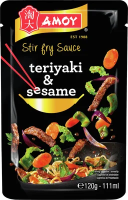 Amoy Woksaus teriyaki & sesame