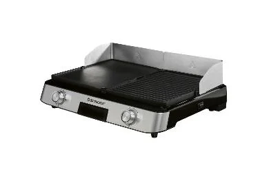 SILVERCREST® Tafelgrill 2000 W - 2 aparte grillplaten
