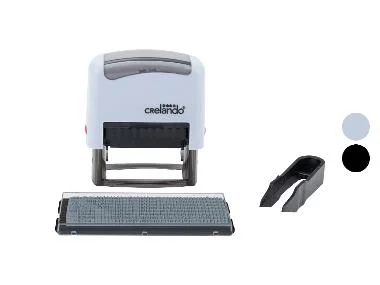 CRELANDO® Stempelset om zelf te zetten