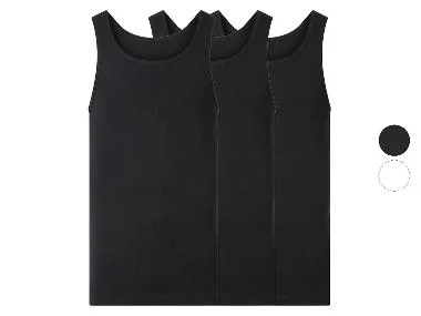 ESMARA MEN Set van 3 geribde heren hemden