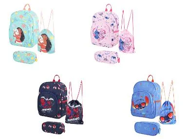 Kinder schooltas met gymtas en etui