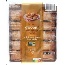 G'woon mini saucijzenbroodjes