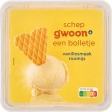 G'woon Vanillesmaak roomijs