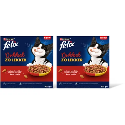 Felix Dubbel zo lekker rund en kip 2-pack
