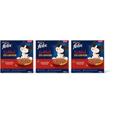 Felix Dubbel zo lekker rund en kip 3-pack