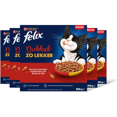 Felix Dubbel zo lekker rund en kip 5-pack