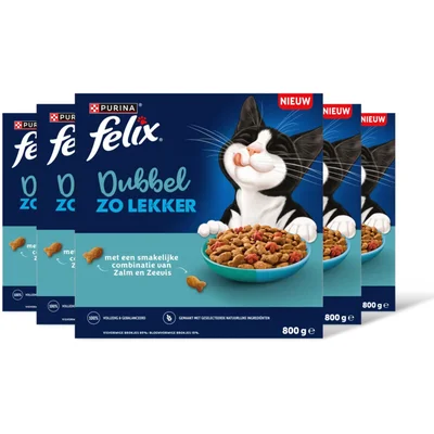 Felix Dubbel lekker zalm,zeevis,rode biet 5pk