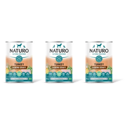 Naturo Turkey with fruit and vegetables 3-pack