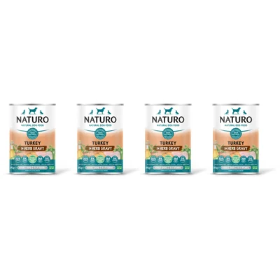 Naturo Turkey with fruit and vegetables 4-pack