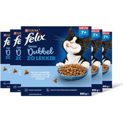 Felix Dubbel zo lekker sr kip en kalkoen 5-pck