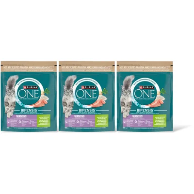 Purina ONE Sensitive rijk aan kalkoen 3-pack