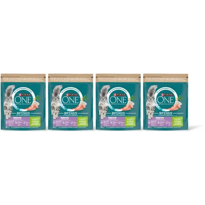 Purina ONE Sensitive rijk aan kalkoen 4-pack