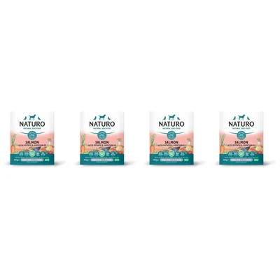 Naturo Zalm en aardappel voor de hond 4-pack